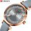 Curren 9079 Women's Quartz Watches Leather Wristwatches Fashion Classic Clock Leather Strap Watch