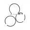 6BT engine piston ring kits 3802060 3906223 yutong bus parts