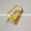 Manufacturer ZHONGLIAN Custom Aluminium 6063 Extrusion With Golden Powder Coating