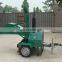 CE 40HP Mobile self powered wood chippers