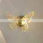 New Fashion Minimalist Wall Lamp Living Room Background Bedroom Bedside Lighting For Hotel Corridor LED Butterfly Wall Light