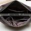 genuine leather hand bag fashion handbag design tassel tote bag with small cloth clutch for lady