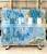 High end Natural Blue Stone Marble Onyx with golden veins slabs