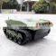 all terrain tracked vehicles chassis robot picking fruit drain cleaning machine