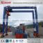Double Girder Rubber Tyre Container Gantry Crane With Double Beams