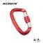 7075 aluminum alloy carabiner 25KN rock climbing buckle