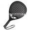 High Quality Soft EVA Multi-shape Full Carbon 3K 12K 18K Padel Racket For Outdoor Sports