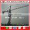 55m jib length 6T tower crane QTZ80 serialsself erecting tower crane
