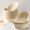 Disposable tableware paper bowl household food-grade round tableware bowl degradable thickened barbecue bowl disposable bowl
