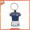 ex-factory price fashion man star rivet keychain