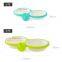 Manufacturer Detachable Hanging Pet Bowl Candy Color Lock-On Dual Feeder for Dog Cages Anti-Tip Stainless Steel Food & Water Dishes