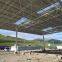 Gas station canopy steel structure installation design