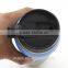 Hot product high quality stainless steel coffee thermos travel mug curve shape