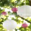 led light 10" handmade Chinese Paper Lantern for sale