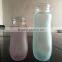 2015 China Factory Wholesale new color change baby bottle silicone coating glass baby bottle