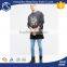3D Printing wholesale grey 100% cotton men's hoodies & sweatshirts