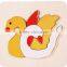 Hot Sale Lovely Wooden Animal Toy 3d Puzzle