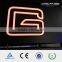 Custom Made Flexible Jaguar Sign Acrylic Led Neon Flex Light Up Letter Sign Flex