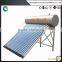 stainless steel body tank pressurized solar water heater