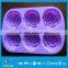 6 Cavities Flower custom DIY Silicone Cake Baking Mold Cake