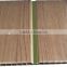 10'' width new wooden style trinidad pvc ceiling ,brown color with gold strip G006-3