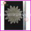 Factory direct wholesale bridal beaded crystal rhinestone appliques for wedding dresses