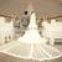 10PCS MOQ: White Cheap And Beautiful 1mW * 3mL Wedding Bridal Veils With Free Shipping