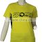 Shirt printing/ round neck t-shirt with printing/promotional 160gsm t-shirt with printing