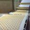 Green/White PVC Conveyor Belt in Food Industry