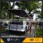 8 seat battery powered electric passengers car