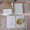 vintage style kraft paper invitations laser cut with flower wedding invitations card                        
                                                Quality Choice
