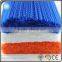 PP wave plastic filament curved fiber in different shiny colors for making cheaning brush