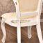 Used Imported Solid Rubber Wood Design Leather Leisure Chair