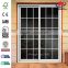 72 in. x 80 in.Willow Wood/Conifer/ Canyon View Prehung Left-Hand Inswing 15 Lite Steel Patio Door with Brickmold