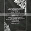 High Transparent custom cheap wedding invitations