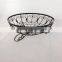 galvanized standing flower pot stand