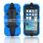 Defender rubber case cover for iPhone 5S with belt clip