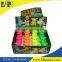 New design animal shape colorful slime with display box