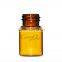 10ml 20ml amber round vial bottle with inner and black cap