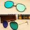 Unisex Sunglasses Modern Colors Sunglasses ,Vintage Rainbow Mirror Lennon Sunglasses Revo Mirrored Metal Glasses Sunglasses