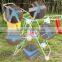 Household space saving clothe rack,Airfoil shape drying racking,Wholesale metal pipe hanger
