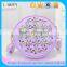 Wholesale Fancy Crochet Round Cosmetic Bag with Rhinestone
