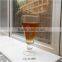 2015 hot sell 450ml footed pilsner beer glass