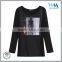 Latest fashionable woan long sleeve t shirt