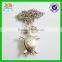 Metal Animals Turtles Diamond Necklace