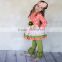 2017 new coming young girl summer solid colored one piece party dress