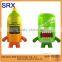 Cute multicolor Beverage Bottle PVC Vinyl toy/OEM Made Collectable Funny Bottle PVC Vinyl toy/Customized PVC Vinyl toy Factory