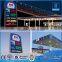 China manufacturer outdoor aluminum advertising pylon sign