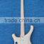 4 string burl maple electric bass guitar with battery case to be active pickup