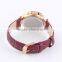 Fashion lady watch water resistant 30m with leather band